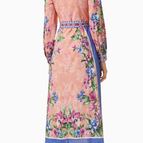 Raishma 100% Cotton Aline Midi Dress UK Size 14 NWT - Picture 2 of 6